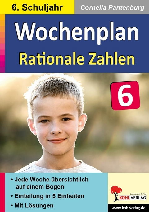 Wochenplan Rationale Zahlen / Klasse 6 -  Cornelia Pantenburg