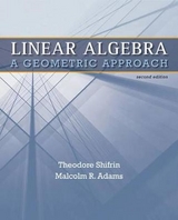 Linear Algebra - Shifrin, Theodore; Adams, Malcolm