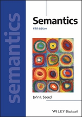 Semantics -  John I. Saeed