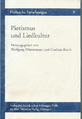 Pietismus und Liedkultur - 