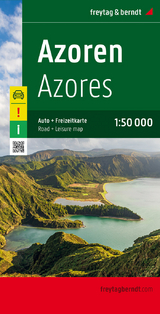 Azoren, Auto- und Freizeitkarte 1:50.000, freytag & berndt - Freytag-Berndt und Artaria KG