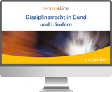 Disziplinarrecht in Bund und Ländern online - 