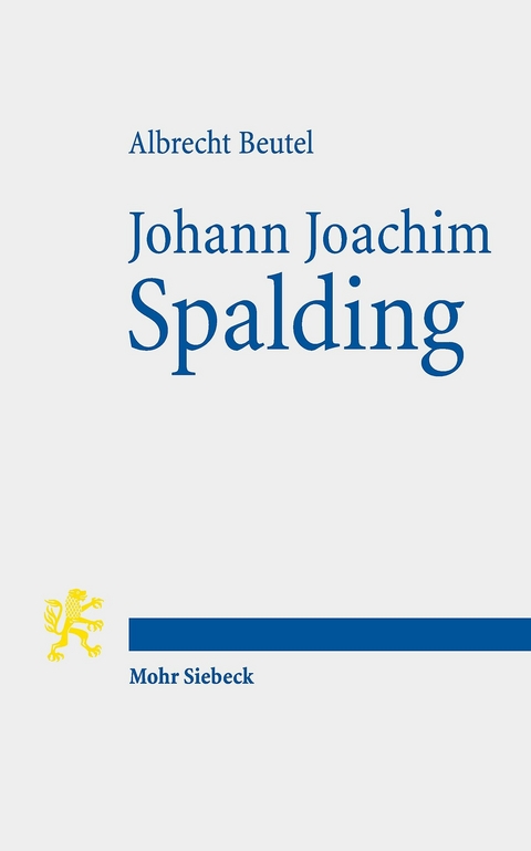 Johann Joachim Spalding -  Albrecht Beutel