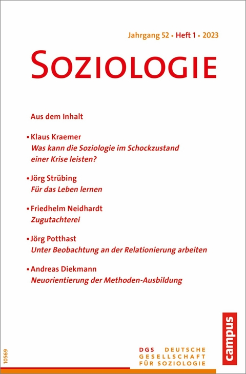 Soziologie 01/2023 - 