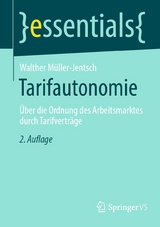 Tarifautonomie - Walther Müller-Jentsch