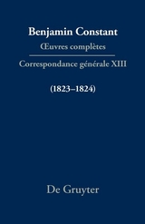 Correspondance générale 1823–1824 - 