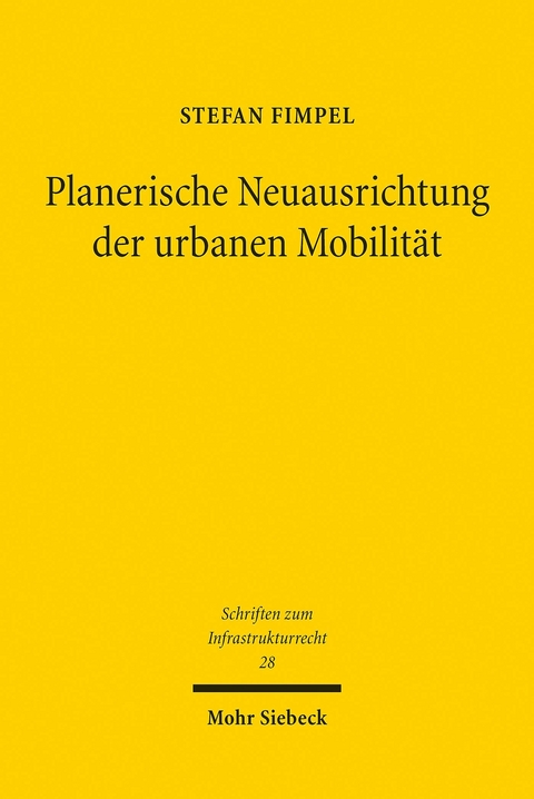 Planerische Neuausrichtung der urbanen Mobilität -  Stefan Fimpel