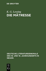 Die Mätresse - K. G. Lessing
