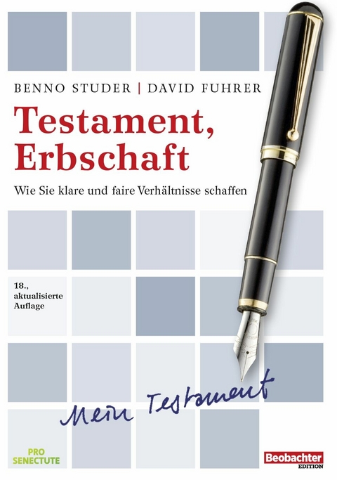 Testament, Erbschaft -  Benno Studer,  David Fuhrer