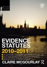 Evidence Statutes 2010-2011 - 