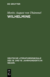 Wilhelmine - Moritz August von Thümmel