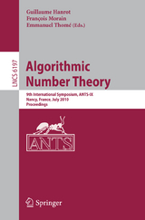 Algorithmic Number Theory - 