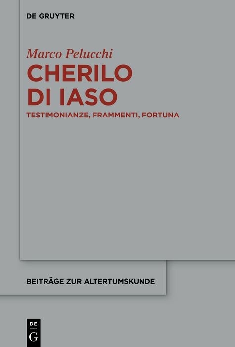 Cherilo di Iaso -  Marco Pelucchi