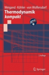 Thermodynamik kompakt - Weigand, Bernhard; Köhler, Jürgen; Wolfersdorf, Jens