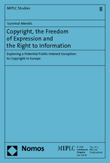 Copyright, the Freedom of Expression and the Right to Information - Sunimal Mendis