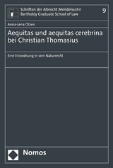 Aequitas und aequitas cerebrina bei Christian Thomasius - Anna-Lena Otzen