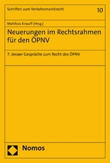 Neuerungen im Rechtsrahmen für den ÖPNV - 