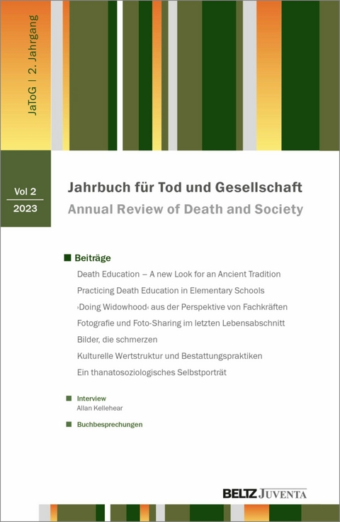 Jahrbuch für Tod und Gesellschaft 2023 - 