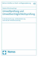 Umweltprüfung und Umweltverträglichkeitsprüfung - 