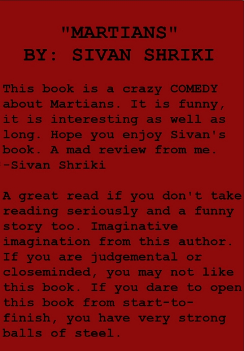 Martians -  Sivan Shriki