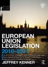 European Union Legislation 2010-2011 - 