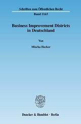 Business Improvement Districts in Deutschland. - Mischa Hecker