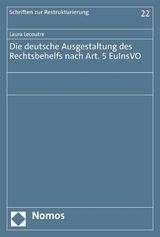 Die deutsche Ausgestaltung des Rechtsbehelfs nach Art. 5 EuInsVO -  Laura Lecoutre