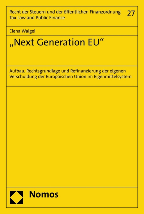 "Next Generation EU" - Elena Waigel