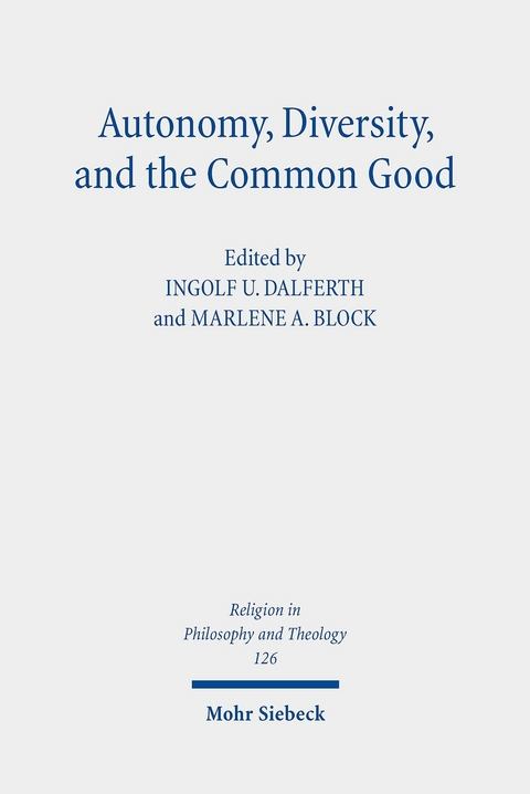 Autonomy, Diversity and the Common Good - 