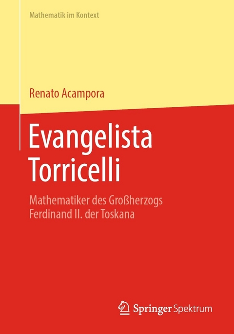 Evangelista Torricelli -  Renato Acampora