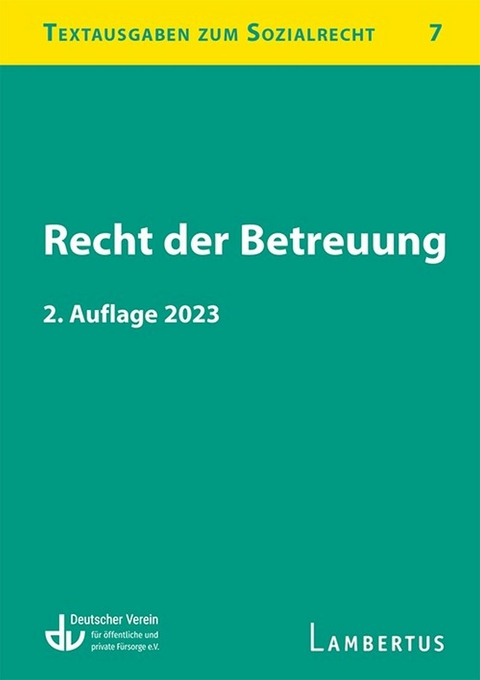 Recht der Betreuung