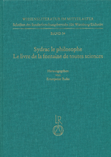 Sydrac le philosophe. Le livre de la fontaine de toutes sciences - 