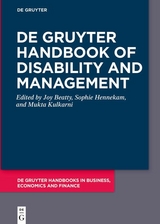 De Gruyter Handbook of Disability and Management - 