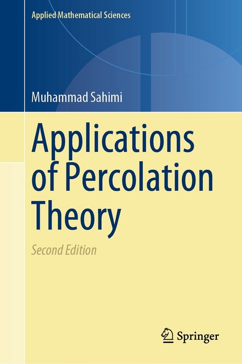 Applications of Percolation Theory - Muhammad Sahimi