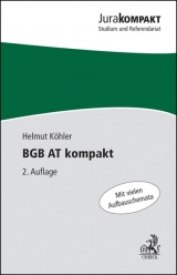 BGB AT kompakt - Köhler, Helmut