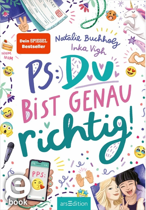 PS: Du bist genau richtig! (PS: Du bist die Beste! 2) -  Natalie Buchholz