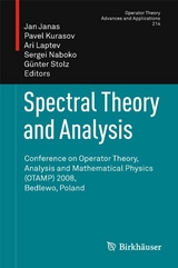 Spectral Theory and Analysis - 