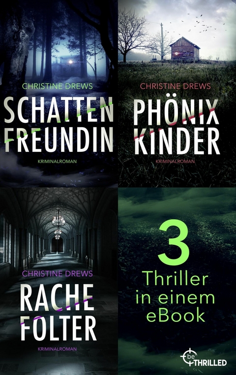 Schattenfreundin - Phönixkinder - Rachefolter - Christine Drews