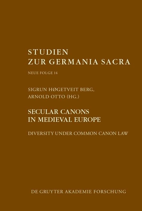 Secular canons in Medieval Europe - 
