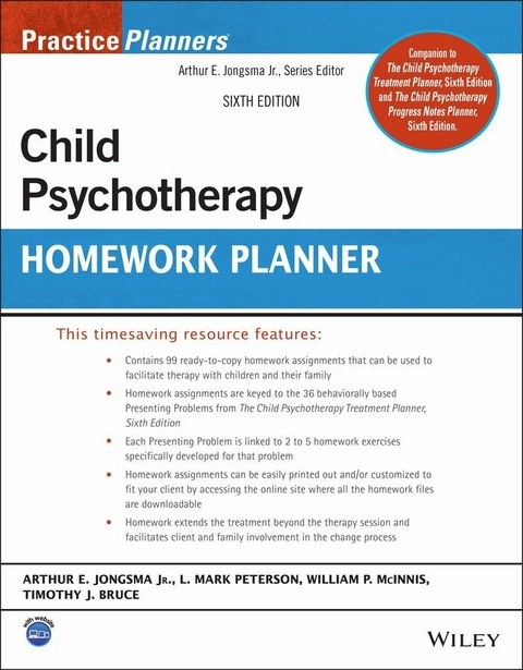 Child Psychotherapy Homework Planner - 