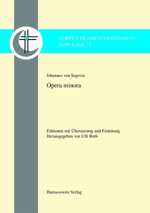 Opera minora -  Johannes von Segovia