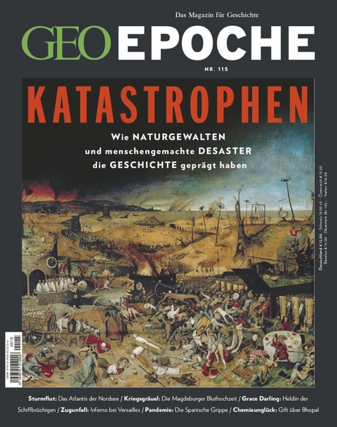 GEO Epoche 115/2022 - Katastrophen - GEO EPOCHE Redaktion