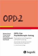 OPD-2 im Psychotherapie-Antrag - Stasch Michael