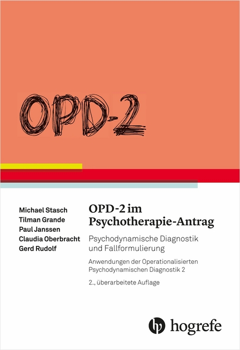 OPD-2 im Psychotherapie-Antrag -  Stasch Michael