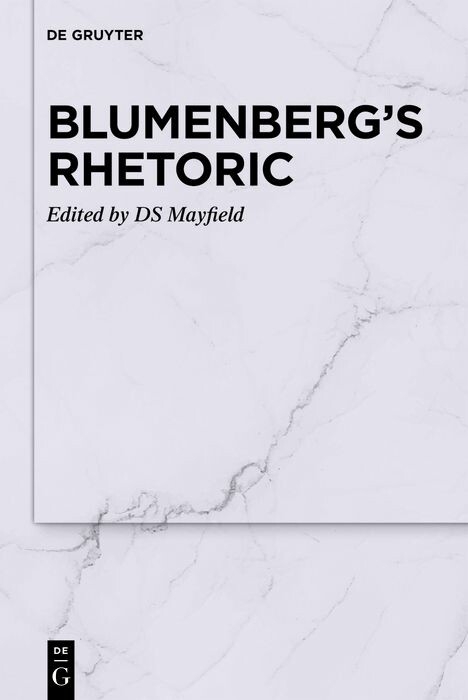 Blumenberg's Rhetoric - 