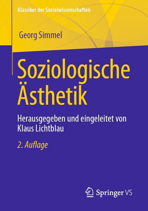 Soziologische Ästhetik -  Georg Simmel