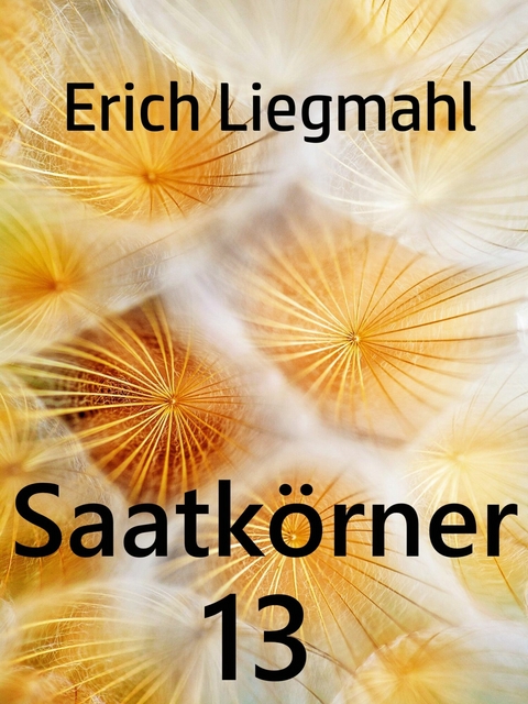 Saatkörner 13 -  Erich Liegmahl