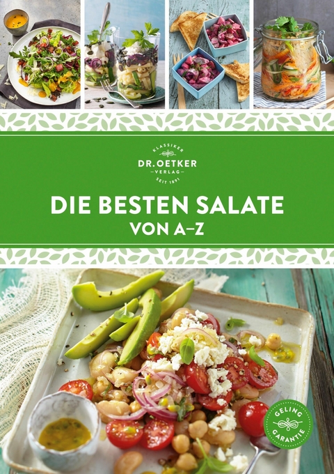 Die besten Salate von A-Z -  Dr. Oetker Verlag,  Dr. Oetker