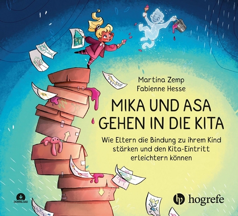 Mika und Asa gehen in die Kita -  Fabienne Hesse,  Martina Zemp