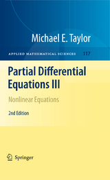 Partial Differential Equations III - Taylor, Michael E.